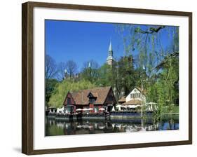 Tivoli Gardens, Copenhagen, Denmark, Scandinavia-Hans Peter Merten-Framed Photographic Print