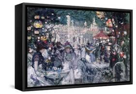 Tivoli Gardens, Copenhagen-James Kay-Framed Stretched Canvas