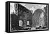 Tivoli, Hadrian's Villa, So-Called Hall of the Philosophers, C.1774-78-Giovanni Battista Piranesi-Framed Stretched Canvas