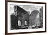 Tivoli, Hadrian's Villa, So-Called Hall of the Philosophers, C.1774-78-Giovanni Battista Piranesi-Framed Giclee Print