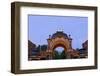 Tivoli, Main Entrance Early in the Evening, Copenhagen, Denmark, Scandinavia-Axel Schmies-Framed Photographic Print