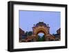 Tivoli, Main Entrance Early in the Evening, Copenhagen, Denmark, Scandinavia-Axel Schmies-Framed Photographic Print