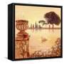 Tivoli Pond-Judy Mastrangelo-Framed Stretched Canvas