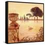 Tivoli Pond-Judy Mastrangelo-Framed Stretched Canvas