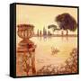 Tivoli Pond-Judy Mastrangelo-Framed Stretched Canvas