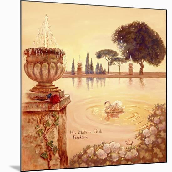 Tivoli Pond-Judy Mastrangelo-Mounted Giclee Print