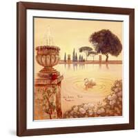 Tivoli Pond-Judy Mastrangelo-Framed Giclee Print