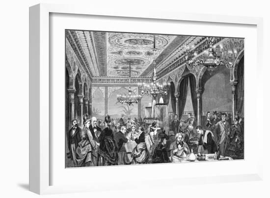 Tivoli Restaurant-null-Framed Art Print