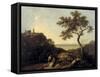 Tivoli; Temple of the Sibyl and the Campagna-Richard Wilson-Framed Stretched Canvas