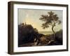 Tivoli; Temple of the Sibyl and the Campagna-Richard Wilson-Framed Giclee Print