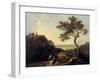 Tivoli; Temple of the Sibyl and the Campagna-Richard Wilson-Framed Giclee Print