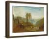 Tivoli, the Cascatelle-J. M. W. Turner-Framed Giclee Print