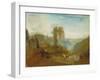 Tivoli, the Cascatelle-J. M. W. Turner-Framed Giclee Print