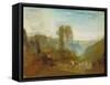 Tivoli, the Cascatelle-J. M. W. Turner-Framed Stretched Canvas
