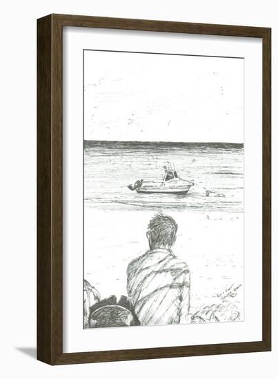 Tiwi beach Kenya, 2006-Vincent Alexander Booth-Framed Giclee Print