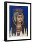 Tiy, Ancient Egyptian Queen of the 18th Dynasty, 14th Century BC-Winifred Mabel Brunton-Framed Giclee Print