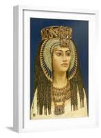 Tiy, Egyptian Queen-Winifred Brunton-Framed Art Print