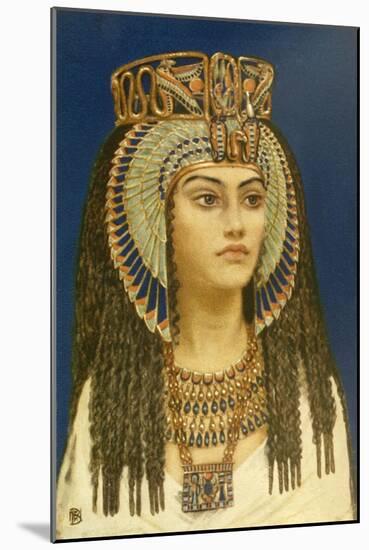 Tiy, Egyptian Queen-Winifred Brunton-Mounted Art Print