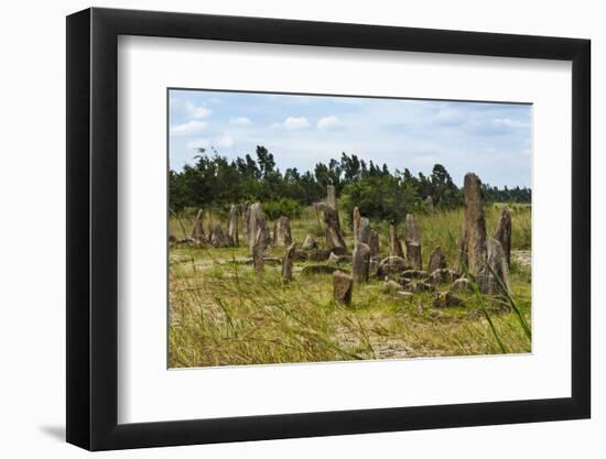 Tiya, an archaeological site of carved stelae, Ethiopia-Keren Su-Framed Photographic Print