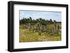 Tiya, an archaeological site of carved stelae, Ethiopia-Keren Su-Framed Photographic Print