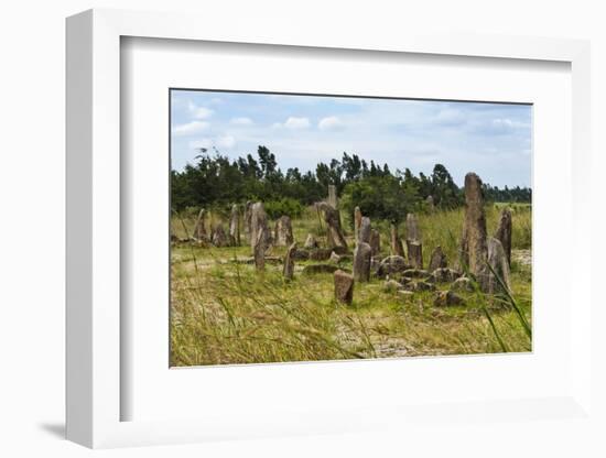 Tiya, an archaeological site of carved stelae, Ethiopia-Keren Su-Framed Photographic Print