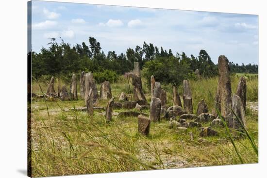 Tiya, an archaeological site of carved stelae, Ethiopia-Keren Su-Stretched Canvas