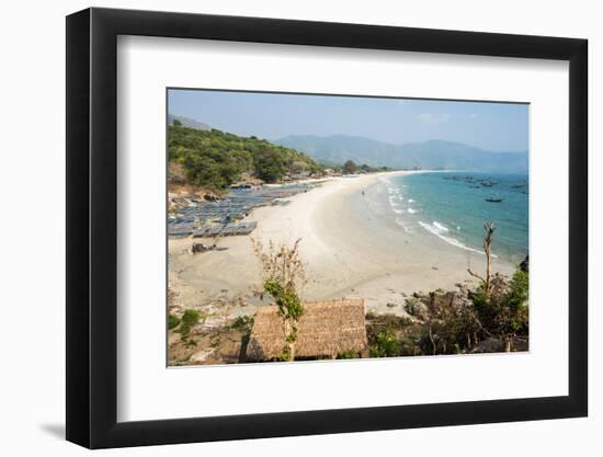 Tizit Beach and Fishing Village, Dawei Peninsula, Tanintharyi Region, Myanmar (Burma), Asia-Matthew Williams-Ellis-Framed Photographic Print