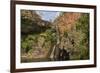 Tjaynera Falls and Waterhole on Sandy Creek, Litchfield National Park, Northern Territory-Tony Waltham-Framed Photographic Print