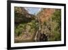 Tjaynera Falls and Waterhole on Sandy Creek, Litchfield National Park, Northern Territory-Tony Waltham-Framed Photographic Print