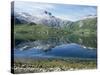 Tjongsfjorden, on Arctic Circle, Kystriksveien Coast Road, Norway, Scandinavia-Tony Waltham-Stretched Canvas