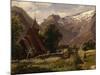 Tjugum Church, Balestrand, 1839-Thomas Fearnley-Mounted Giclee Print