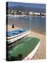 Tlacopanocha Beach in Old Town Acapulco, State of Guerrero, Mexico, North America-Richard Cummins-Stretched Canvas