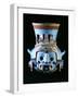 Tlaloc, Rain God, Vase, Aztec, Mexico-null-Framed Photographic Print