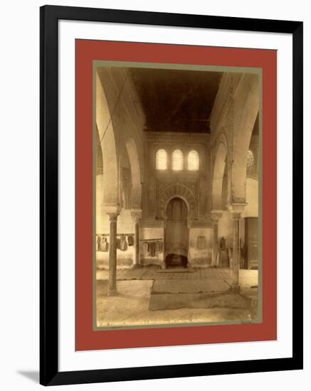 Tlemcen, Central Nave of the Madrasa, Djama Abd Al-Kassem, Algiers-Etienne & Louis Antonin Neurdein-Framed Giclee Print