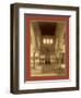 Tlemcen, Central Nave of the Madrasa, Djama Abd Al-Kassem, Algiers-Etienne & Louis Antonin Neurdein-Framed Giclee Print