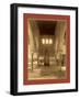 Tlemcen, Central Nave of the Madrasa, Djama Abd Al-Kassem, Algiers-Etienne & Louis Antonin Neurdein-Framed Giclee Print