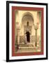 Tlemcen Interior Koubha of Sidi Bou Medina, Algiers-Etienne & Louis Antonin Neurdein-Framed Giclee Print