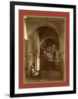 Tlemcen, Interior of the Mosque of Sidi Bou Medina, Algiers-Etienne & Louis Antonin Neurdein-Framed Giclee Print