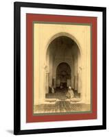 Tlemcen, Interior of the Mosque of Sidi Bou Medina Nave, Algiers-Etienne & Louis Antonin Neurdein-Framed Giclee Print