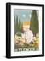 Tlemcen, PLM-Leon Cauvy-Framed Premium Giclee Print