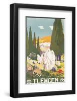 Tlemcen, PLM-Leon Cauvy-Framed Art Print