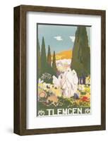 Tlemcen, PLM-Leon Cauvy-Framed Art Print