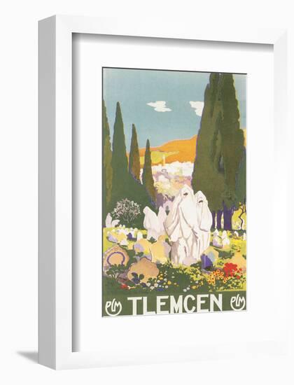 Tlemcen, PLM-Leon Cauvy-Framed Art Print