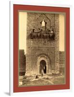 Tlemcen Portal Minaret Mansoura, Algiers-Etienne & Louis Antonin Neurdein-Framed Giclee Print