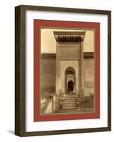 Tlemcen, Portal of the Mosque of Sidi Haloui, Algiers-Etienne & Louis Antonin Neurdein-Framed Giclee Print