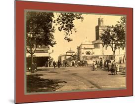 Tlemcen, the Largest Mosque in Algiers-Etienne & Louis Antonin Neurdein-Mounted Giclee Print