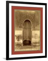 Tlemcen, the Madrasa Mihrab, Djama Abd Al-Kassem, Algiers-Etienne & Louis Antonin Neurdein-Framed Giclee Print