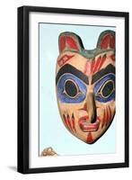 Tlingit Face Mask, Pacific Northwest Coast Indian-Unknown-Framed Premium Giclee Print