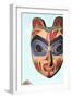 Tlingit Face Mask, Pacific Northwest Coast Indian-Unknown-Framed Giclee Print