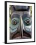 Tlingit Totem, Pioneer Square, Seattle, Washington State, United States of America, North America-De Mann Jean-Pierre-Framed Photographic Print